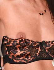 Mature Cougar Lingerie Anal Tease Pics