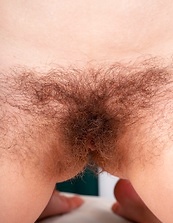 Hairy Bush Spread Pose Solo Tease Pics