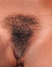 Hairy Solo Tease Gallery With Natural Tits